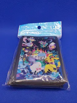 Pokemon Center Japan Official Berry’s Forest Ghost’s Castle 64 Sleeves Unplayed - Image 2
