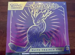 Pokemon TCG Scarlet & Violet Elite Trainer Sealed Box - Miraidon - Image 1