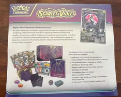Pokemon TCG Scarlet & Violet Elite Trainer Sealed Box - Miraidon - Image 3