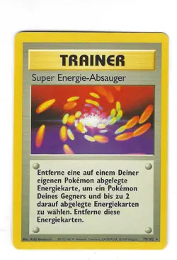 Pokemon TCG Super Energy Removal 79/102 (Super Energie-Absauger) GERMAN - Image 1