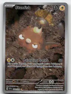 STUNFISK 202/191 ILLUSTRATION RARE SURGING SPARKS POKEMON NEAR MINT - Image 2