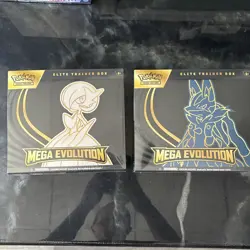 Pokemon Tcg Mega Evolutions Lucario Etb & Gardevoir Etb Sealed - Image 1