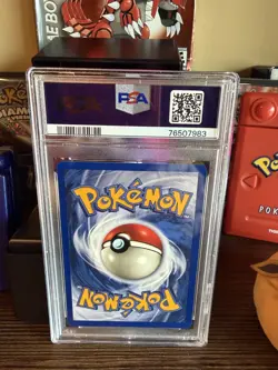 1999 POKEMON FOSSIL #53 PSYDUCK 1ST EDITION PSA 8 NM-MT - Image 2