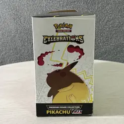 Pokemon Celebrations Premium Figure Collection Pikachu VMAX 25th Anniversary New 820650809408 - Image 2