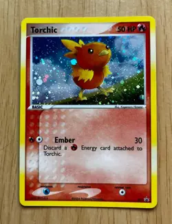 Pokemon TCG Torchic 017 HoloFoil. Nintendo Promo. Black Star. NM/M Free Ship’in - Image 1