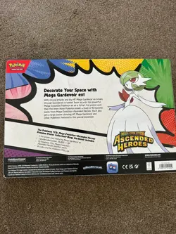 Pokemon Ascended Heroes Premium Poster Collection Mega Gardevoir- Small Rip - Image 2