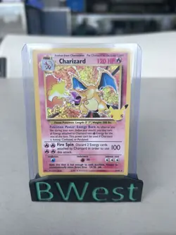 Charizard LP Celebrations Classic Collection Holo Rare 4 Pokemon 4/102 - Image 1