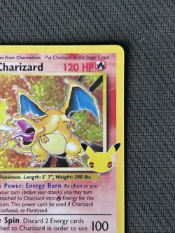 Charizard LP Celebrations Classic Collection Holo Rare 4 Pokemon 4/102 - Image 4