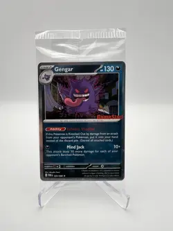 Pokemon Perfect Order Gengar GameStop Exclusive Stamped SWIRL Promo 50/88 SEALED - Image 1