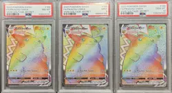 SEQUENTIAL PSA 8 9 10 PIKACHU VMAX 188 VIVID VOLTAGE SECRET RAINBOW RARE POKEMON - Image 1