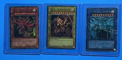 Yu-Gi-Oh! Egyptian Gods - Obelisk, Slifer, Ra, GBI-001, GBI-002, GBI-003, HP - Image 1