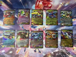 X75 Pokemon Ex And V Card Bundle - Image 2