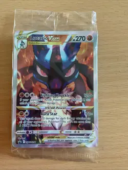 Lucario VSTAR SWSH291 SWSH: Sword & Shield Promo Cards Holo - Image 1