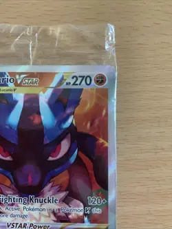 Lucario VSTAR SWSH291 SWSH: Sword & Shield Promo Cards Holo - Image 2