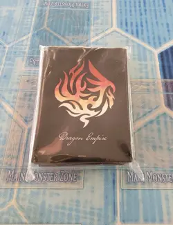 Cardfight!! Vanguard Bushiroad 89x62mm Card Sleeve Black Dragon Empire - Image 1