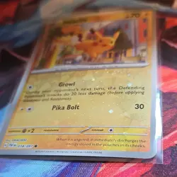 Pokemon TCG Pikachu Reverse Cosmos Holo PAF Cosco Blister Card NM - Image 2