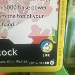 Bandai Boa Hancock Leader OP14-041 Special 5000 Power One Piece Card Game - Image 4