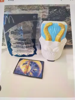 McDonald’s Duel Masters Darkness Civilization Card Holder Toy (2004) NEW Sealed - Image 1