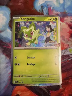 Sprigatito 191 Sv: Scarlet & Violet Promo Horizon Card NM - Image 1