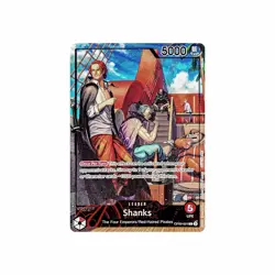 Shanks (2025 PSA Magazine Promo) OP09-001 One Piece Promotion Cards Foil - Image 1