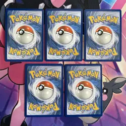 Pokemon TCG | Mega Evolution /132 English Illustration Rare X5 Card Bundle - Image 5