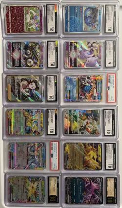 Pokemon Graded Card Lot of x12 cards PSA & CGC - Image 2