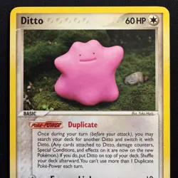 Ditto #35/113 Eng Delta Species 2005 - Pokemon Card - Ill. Yuka Morii - Image 3