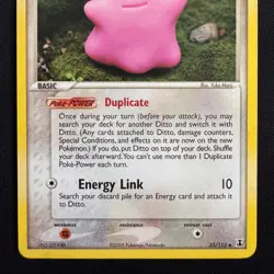 Ditto #35/113 Eng Delta Species 2005 - Pokemon Card - Ill. Yuka Morii - Image 4