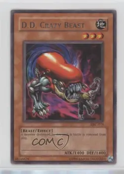 DD Crazy Beast Unlimited YuGiOh Magician's Force #MFC-019 2003 - Image 1