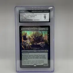 2018 MTG Tetzimoc, Primal Death Rivals of Ixalan 086/196 Rare Foil - Image 1
