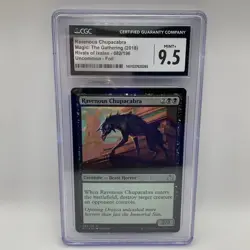 MTG 2018 Ravenous Chupacabra Rivals of Ixalan-082/196 CGC Mint+ 9.5 - Image 1