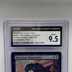 MTG 2018 Ravenous Chupacabra Rivals of Ixalan-082/196 CGC Mint+ 9.5 - Image 2