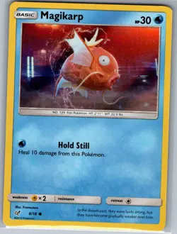 Magikarp (Holo Common) 8/18 Holo Detective Pikachu - Pokemon Card - NM - Image 1