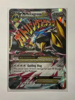 M Metagross EX XY35 Black Star Promo Pokemon - Image 1