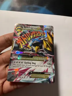 M Metagross EX XY35 Black Star Promo Pokemon - Image 2