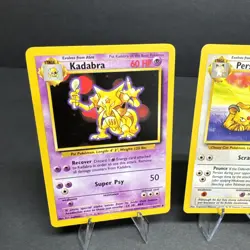 Vintage WOTC Pokemon Lot Of 6 Common And Uncommon Cards LP - MP - Image 2