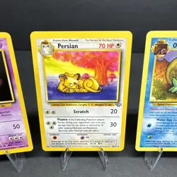 Vintage WOTC Pokemon Lot Of 6 Common And Uncommon Cards LP - MP - Image 3