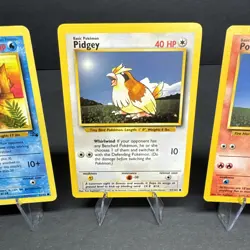 Vintage WOTC Pokemon Lot Of 6 Common And Uncommon Cards LP - MP - Image 5