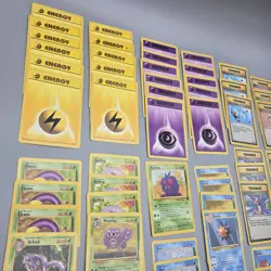 Vintage Pokemon Cards 59 Bulk Lot - Image 4