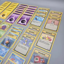 Vintage Pokemon Cards 59 Bulk Lot - Image 5