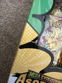 Pokemon Mega Evolution Ascended Heroes - Mega Meganium ex Box - Small Rip - Image 4