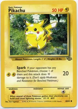 Vintage Pokemon Card Lot WOTC Jungle Fossil Rocket Pikachu 1st Ed - Image 4