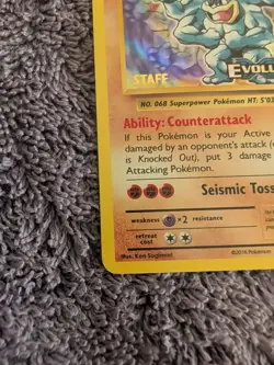 Machamp Prerelease Staff Promo #59 Pokemon Evolutions - Image 3