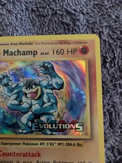 Machamp Prerelease Staff Promo #59 Pokemon Evolutions - Image 5