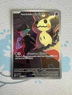 Pokemon TCG Team Rocket's Mimikyu Illustration Rare 238/217 Ascended Heroes - Image 1