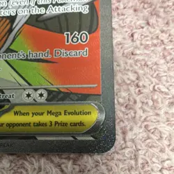 Pokemon Mega Scrafty EX Holo 330 HP 270/217 Stage 1 English Card - Image 3