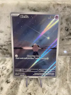 Cleffa 202/197 | Illustration Rare | Obsidian Flames Pokemon TCG Holofoil - Image 1