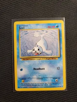 Seel 41/102 - Base Set - Unlimited - Pokemon TCG - WOTC - Image 1