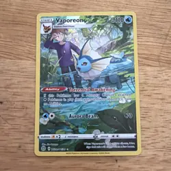 Pokemon Vaporeon TG02/TG30 Brilliant Stars Holo Rare 2022 Sword & Shield English - Image 1