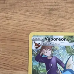 Pokemon Vaporeon TG02/TG30 Brilliant Stars Holo Rare 2022 Sword & Shield English - Image 2